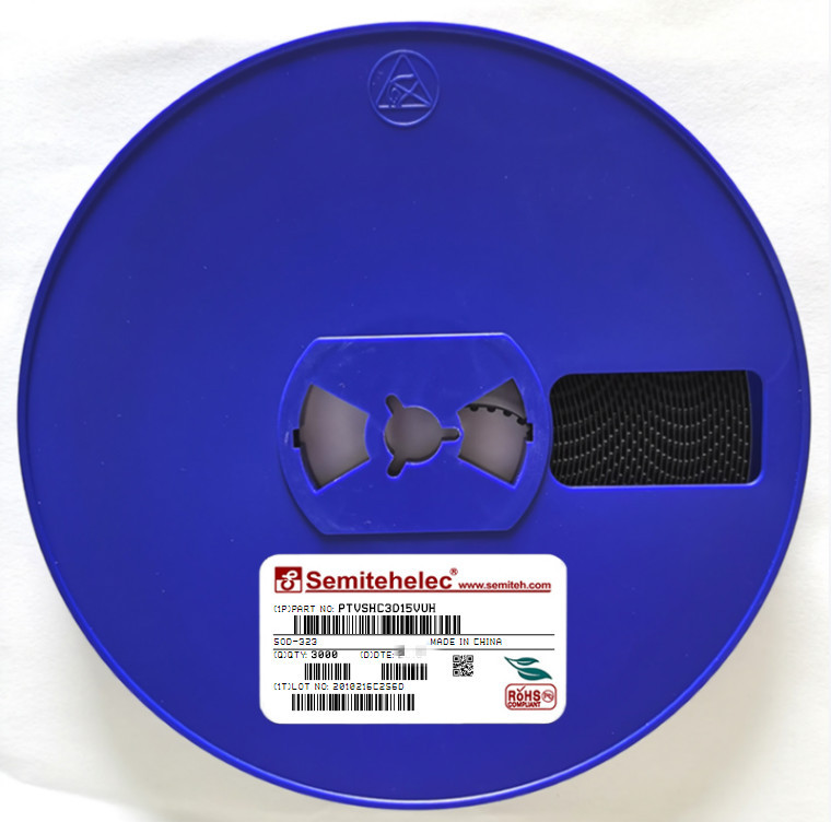 PTVSHC3D15VUH ESD/TVS保护管 SOD-323 SEMITEH 全新原装正品