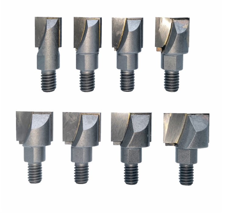 木工快速锁模钻头夹具家用铣刀门锁工具钨螺纹铣刀木工铣刀