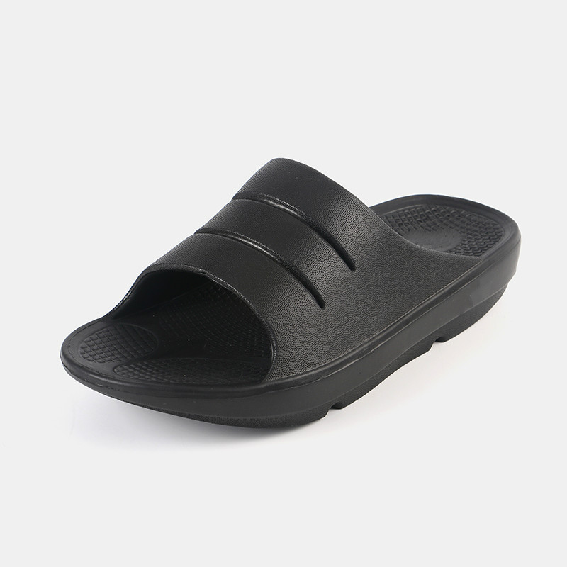 Cross border wholesale EVA non-slip indoor The thickness of the bottom slipper Home Furnishing Shower Room take a shower man sandals  One piece On behalf of