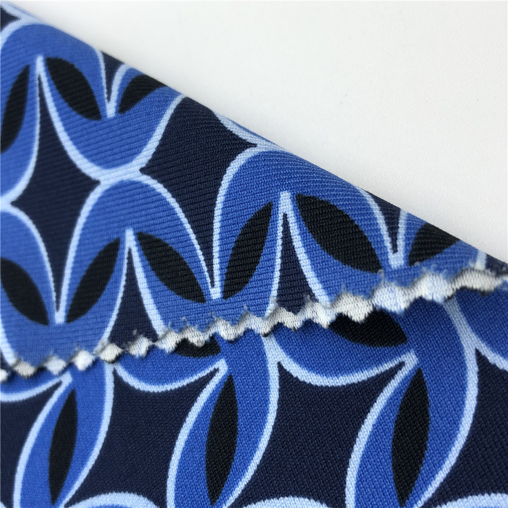 销售锦氨仿棉汗布 印花棉型 吸湿排汗针织布