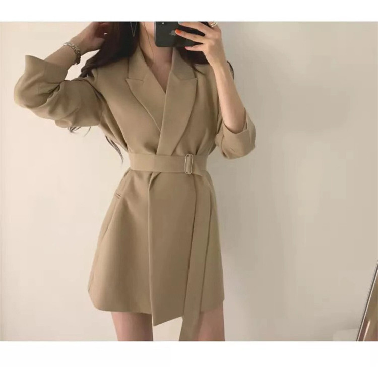 Women's Black Blazer For Women Elegant Casual Office Jacket_voghion.com