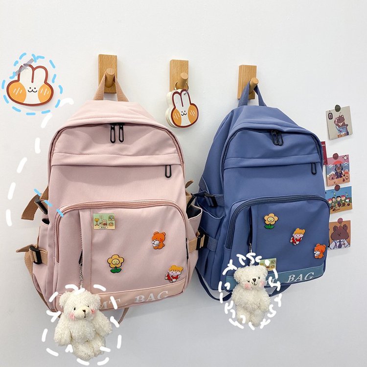 Vintage Cute Cartoon All-match Schoolbag display picture 12