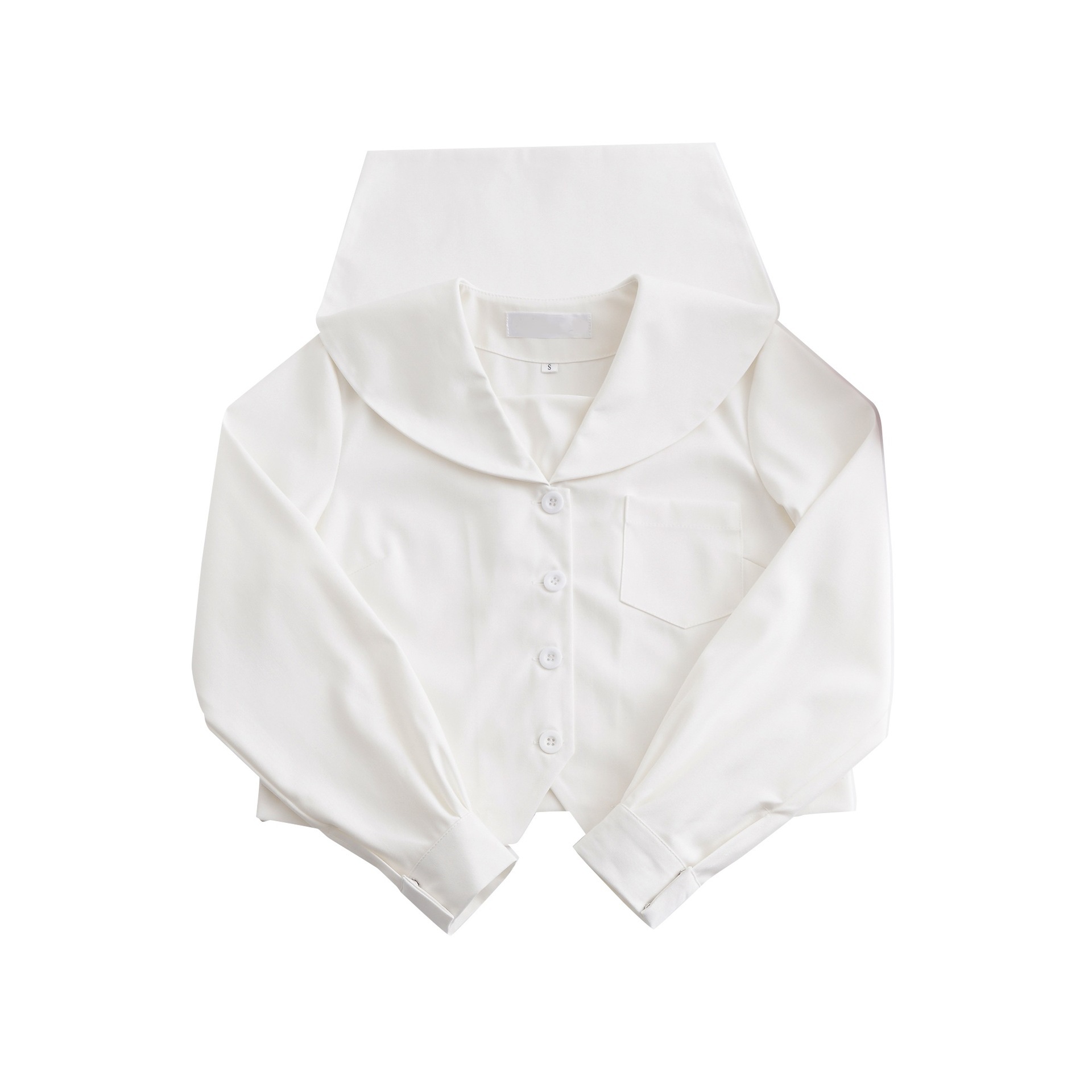 기본 JK 유니폼 선원 세트 중간 세트 간토 삿포로 간사이 브레스트 흑백 여름 재킷 긴 짧은 소매