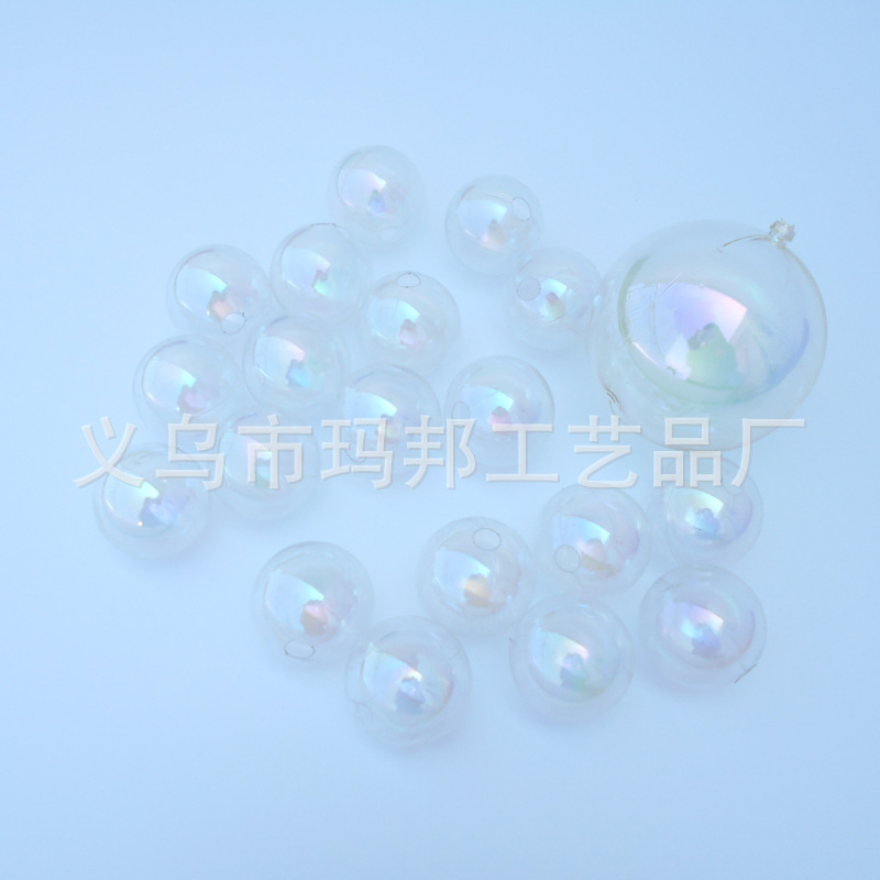 透明七彩圣诞球 (5)