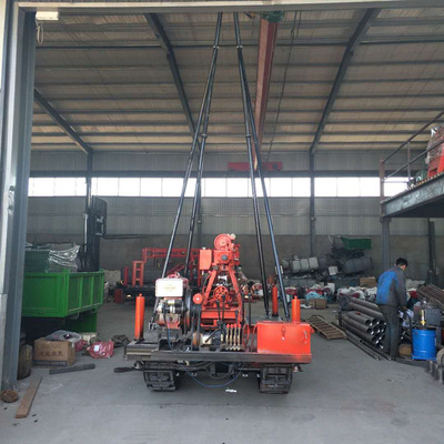 Manufactor supply well Drilling rig Chassis 8 Drilling rig chassis Geology prospecting Track chassis Drilling rig tower