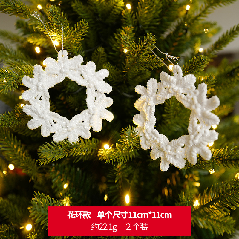 Qingqi 2022 nuevas decoraciones de Navidad exquisito lindo dibujos animados mini árbol de Navidad pequeño colgante accesorios diseño