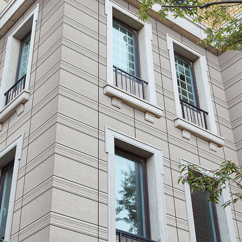 欧式高档别墅外墙砖 仿大理石弧形背景外墙 耐磨麻面外墙砖|ms