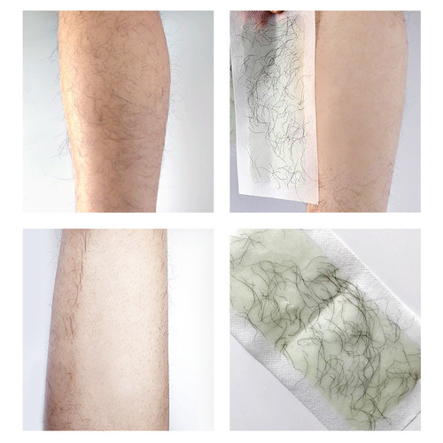 Nofi's new hair removal wax paper boxed underarm and leg hair men and women tear-off wax paper non-permanent hair removal paper