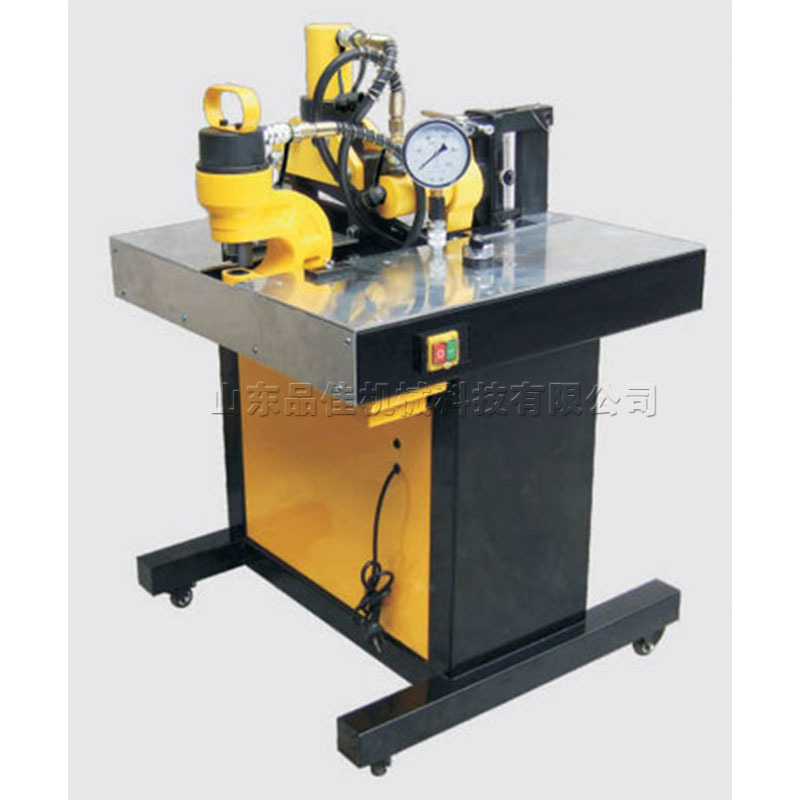 脚踏式铜排切断冲孔机 多功能三合一母线加工机 铜排弯曲加工机