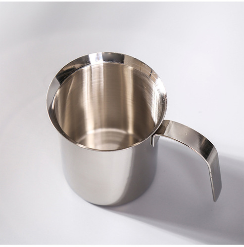 Niannianshun Japanese milk frother 400cc cappuccino Japanese double filter manual milk frother coffee supplies