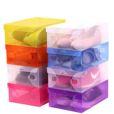 thickening PP Transparent plastic shoebox lady storage box storage box gift Manufacturer wholesale
