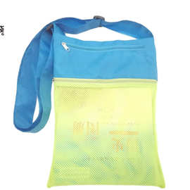 淘宝热销网格收纳袋 杂物办公收纳袋 文件便携小巧收纳袋厂家批发