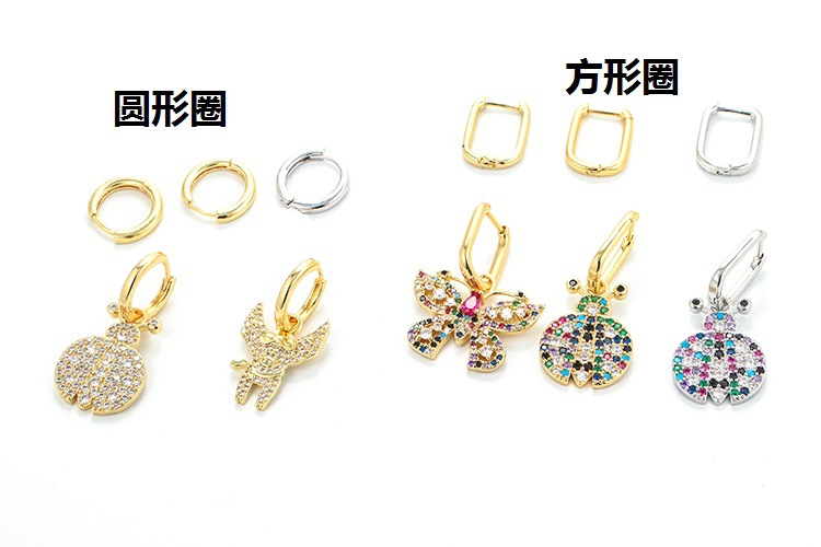 6g Weight Earrings Classification Housewarming, Anniversary, Business, Wedding, Travel, Birthday, Festival Occasion Korean Fashion Style Butterfly Earrings
