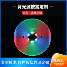 LED背光源 头戴式网咖耳机背光板 GRB3色导光板背光片批发