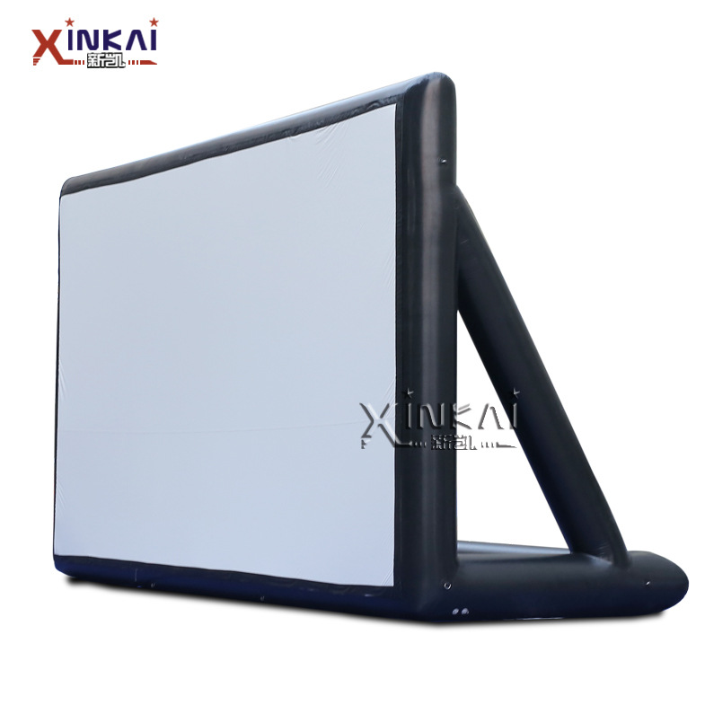 出口户外充气投影屏幕 室外草地家庭影院娱乐节目电影屏幕 投影墙