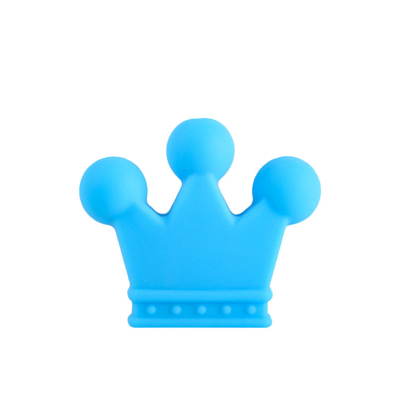 Suministros para bebés DIY calmante corona de silicona cuentas sueltas bebé pulsera molar Cadena de pezón cadena anti-caída Accesorios