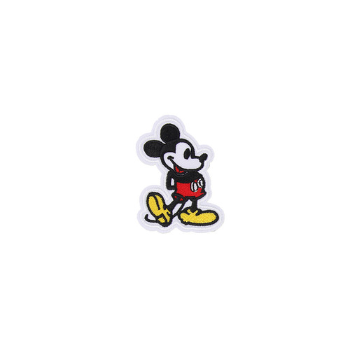 Cute Cartoon Embroidered Mickey Mouse Back-Glue DIY Accessory Patch for Clothes and Pants Decorative Applique Patchwork Decals
