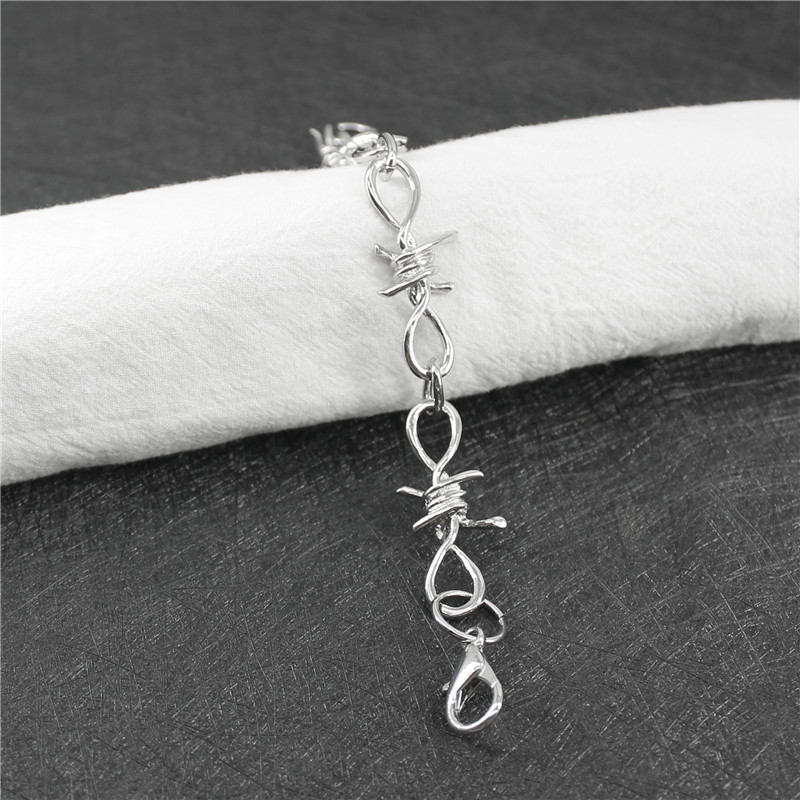 Dornen Gliederkette Modische Punk Halskette Für Damen Und Herren_voghion.com
