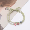 Fashionable fresh headband, hair rope, hair accessory with bow, Korean style, simple and elegant design, wholesale