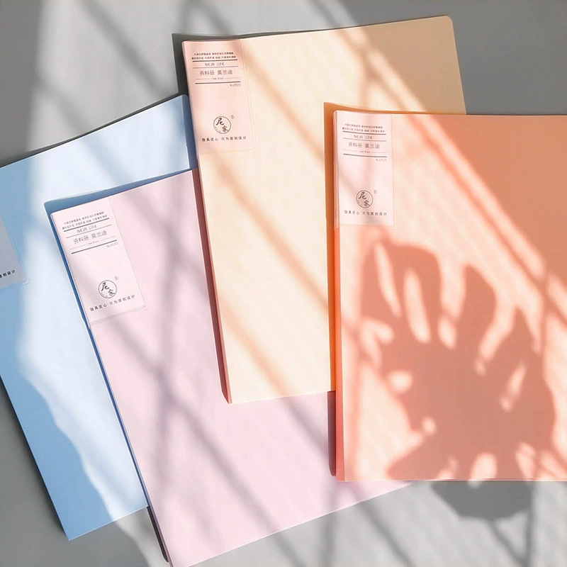 Папка для документов A4 Morandi Color от Mo Landi, мягкий тон binder A4, 10–100 страниц
