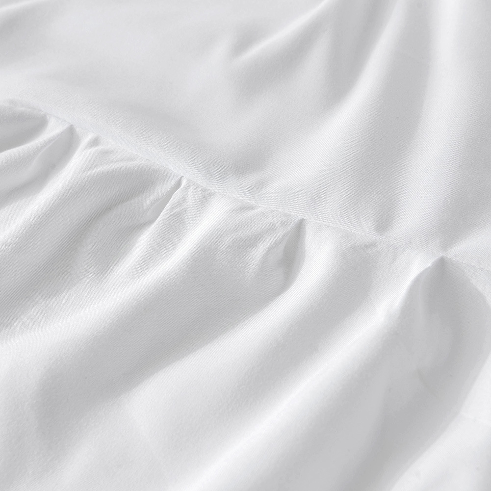 跨境床上用品亚马逊乐天热销日本标准外贸尺寸纯色化纤磨毛床裙