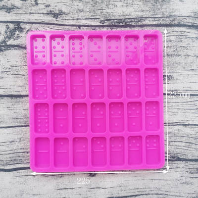 2020-AliExpress Hot Selling Dominoes Silicone Mold Amazon Explosions Pai Gow Epoxy Mold