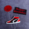 Basketball sports sports shoes, keychain, decorations, trend jewelry, dress up