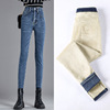 Plush Jeans thickening winter 2020 new pattern Paige Show thin keep warm Pencil Pants