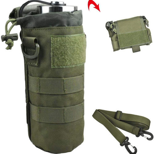 Manufacturer wholesale outdoor tactical water bottle bag shoulder strap waist bag accessories replacement crossbody nylon shoulder strap mobile phone bag