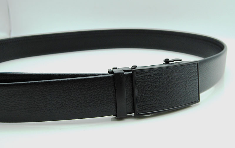 Men's Automatic Buckle Network Red Explosive Four Seasons General Black Iron Belt Wholesale Factory A Large Number Of Stock undefined