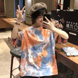 2020夏韩版原宿风港味bf宽松百搭cec短袖T恤ins网红学生上衣现货