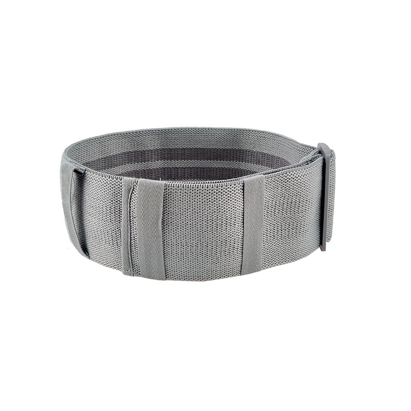 Transporte en interiores Círculo de cadera Algodón Banda de tensión Látex No resbaladizo Ajustable Yoga Squat Resistencia Banda Cadera