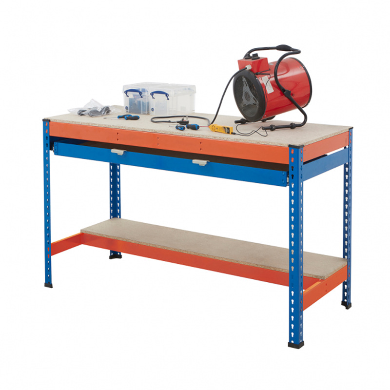 外贸出口2层无螺栓工作台物流打包工作桌手工DIY台重型工作桌订制
