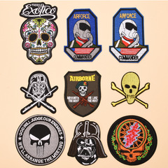 廠家直銷 電腦繡花 刺繡布貼航空飛船宇航員 太空款補丁貼外貿