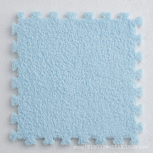 Плитки для пола Velvet stitch interlocking, 30×30 см, пазл-ковры липкие по размеру, толщина 1–2 см