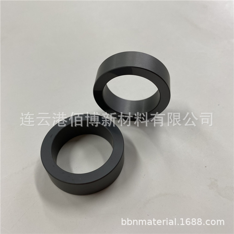 耐高温碳化硅陶瓷环 硬度高表面抛光密封环 无压碳化硅环