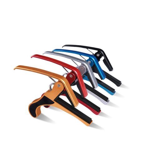Factory direct sales folk guitar capo, electric acoustic guitar capo, classical ukulele metal clip