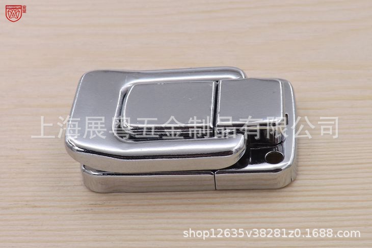 3017 hardware sin bloqueo caja de herramientas de bloqueo caja de madera fija caja de bloqueo accesorios de bloqueo de bolsa