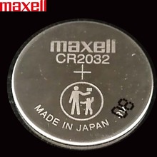 日本产MAXELL麦克赛 CR20323V锂电池汽车遥控器电池DL2032ECR2032