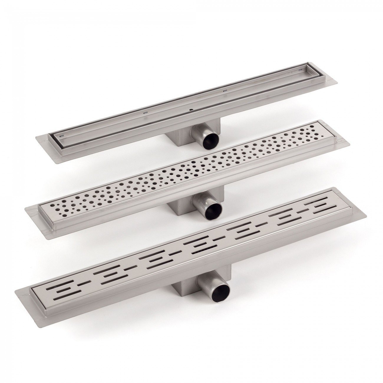 drenaje de piso largo acero inoxidable 304 316 drenaje lateral sala de ducha antiodor