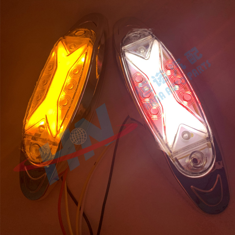 Luz de advertencia universal de la luz del lado del coche del camión de 12/24V LED