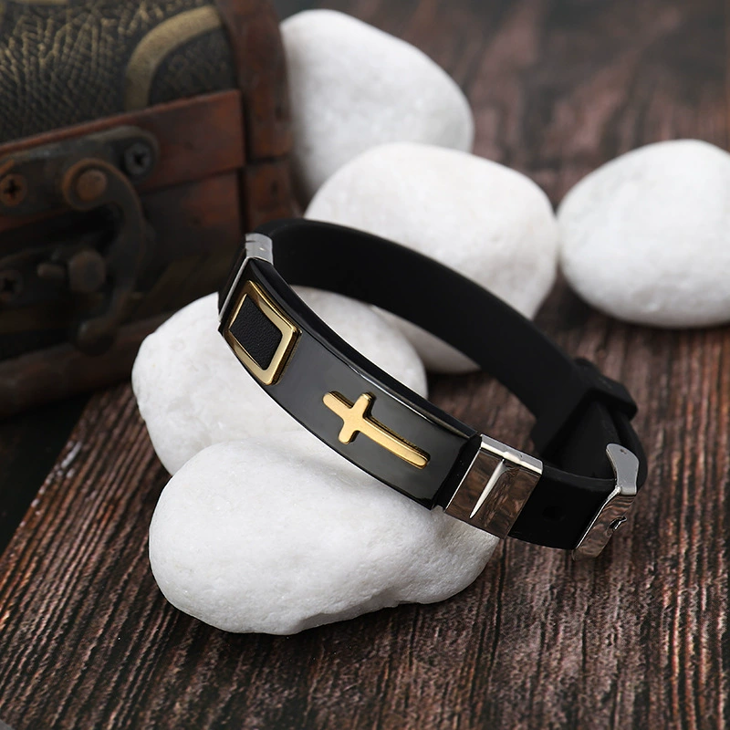 Силиконовый аксессуар из нержавеющей стали, спортивный браслет, Aliexpress, Amazon, европейский стиль