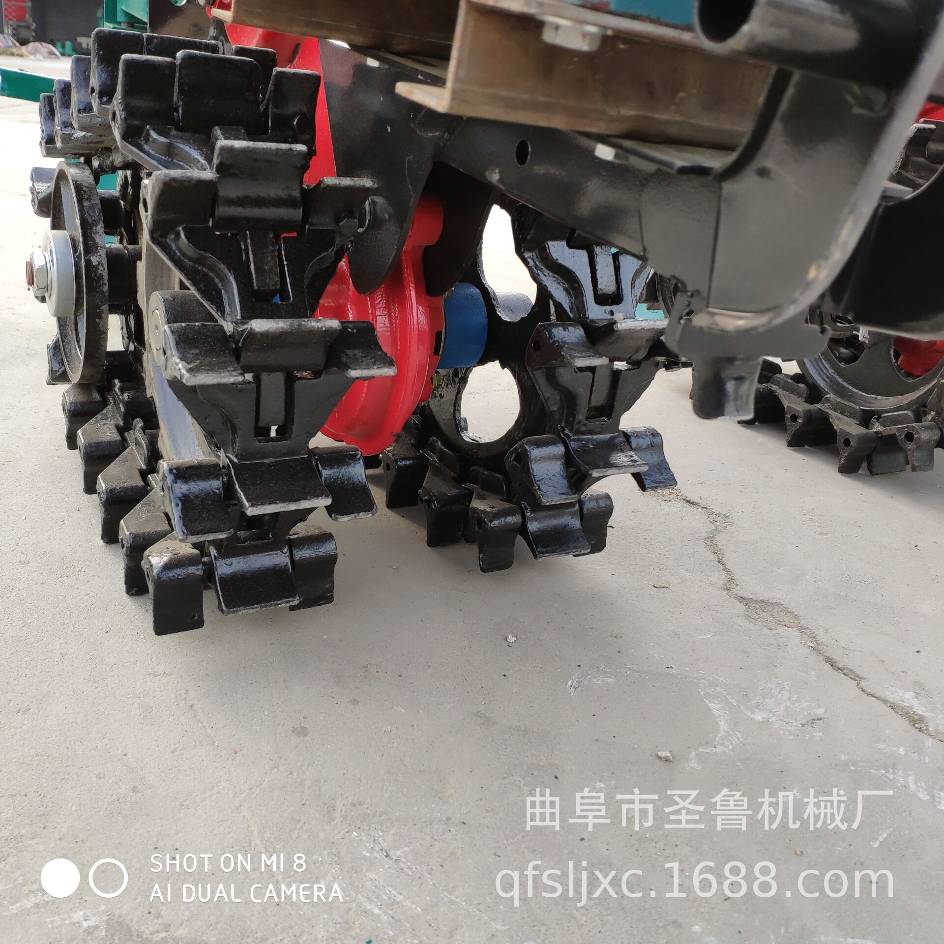獨輪鏈軌式播種機