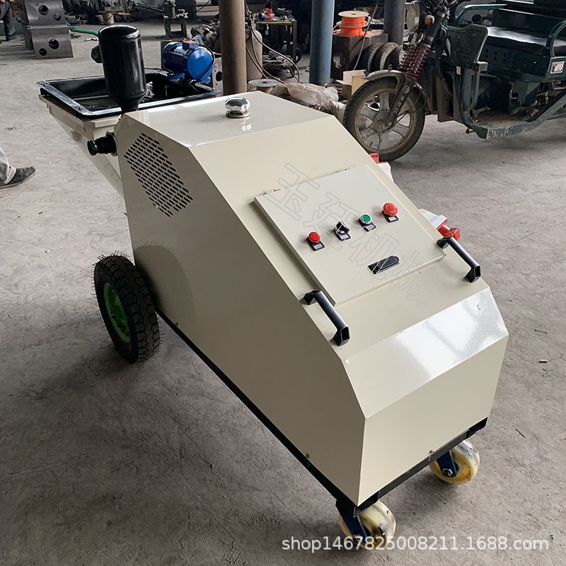 全自动砂浆喷涂机  柱塞式水泥砂浆喷涂机 多工能砂浆喷涂机厂家