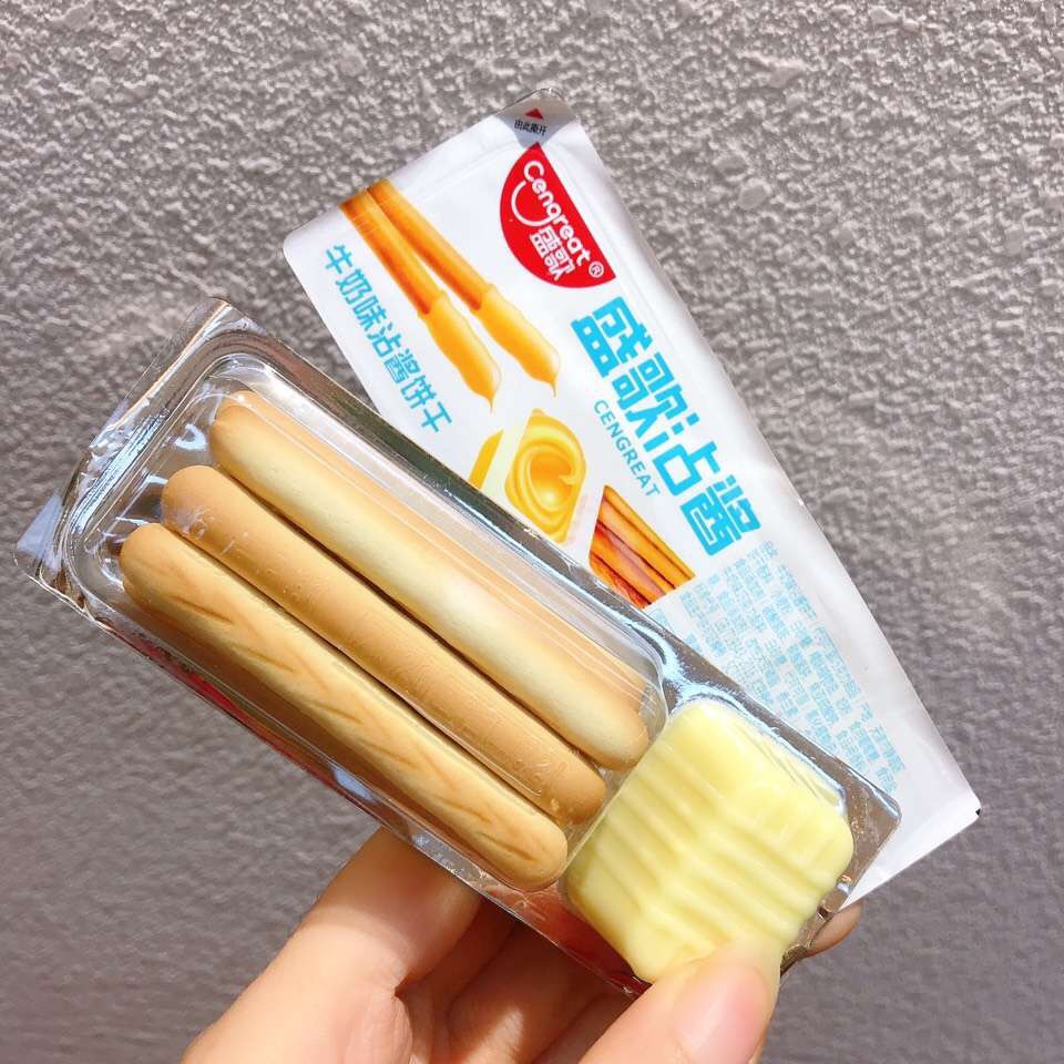 盛歌沾酱饼干 手指饼干 散装称重一箱5斤|ms