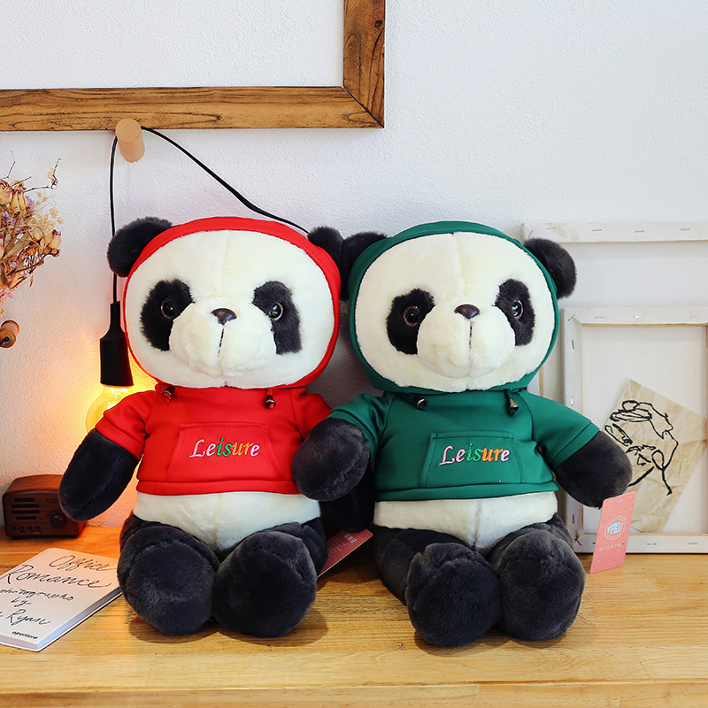 new pattern Sweater panda Plush Toys originality Cartoon lovely Giant Panda Doll doll gift Manufactor wholesale