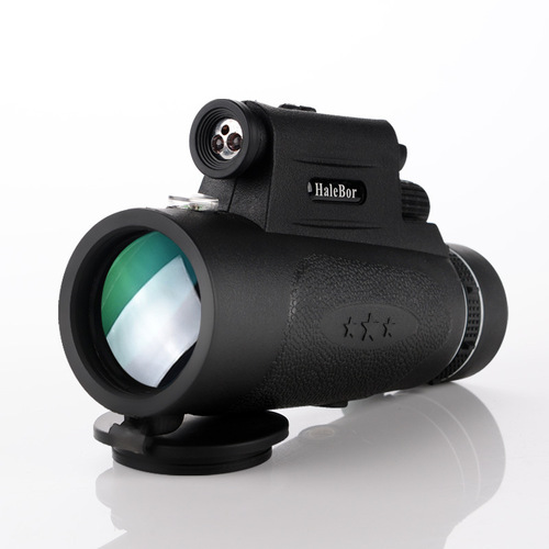 HaleBor telescope factory 100X90 outdoor monocular low-light night vision high-definition high-power clip mobile phone telescope