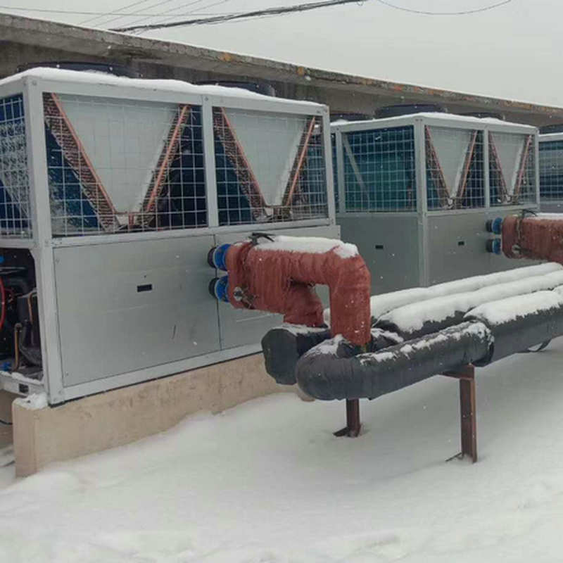 空气源热泵冷暖两用组合式风冷模块空调机组主机商用直膨式空气能
