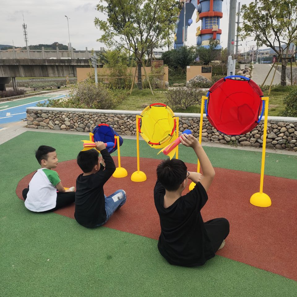 儿童投掷袋投篮器投球筐体智能感统训练器材亲子趣味互动游戏道具
