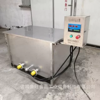 冻产品气泡解冻水槽温度可控 全钢恒温电加热大虾解冻水槽